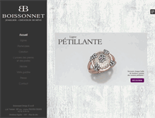 Tablet Screenshot of boissonnet-design.fr